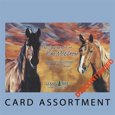 THE EQUINE ART OF KIM MCELROY BLANK CARD ASSORTMENT - Horse Play