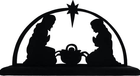 Nativity Angel Silhouette Images & Pictures - Becuo Angel Silhouette, Nativity Silhouette ...