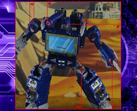 Labels & Stickers for Siege Soundwave - Toyhax