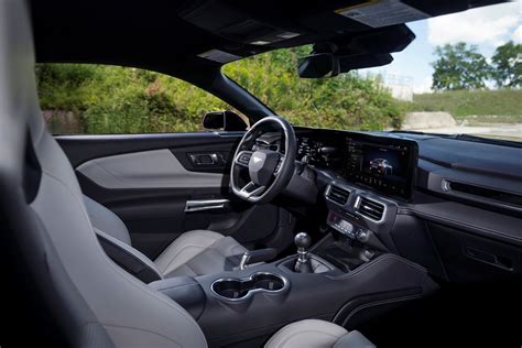 Another angle of the 2024 Mustang interior : r/Mustang