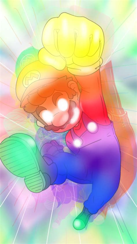 Star/Rainbow Mario by EmeraldJolteon06 on DeviantArt