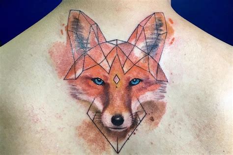 Top 78+ watercolor fox tattoo super hot - in.cdgdbentre