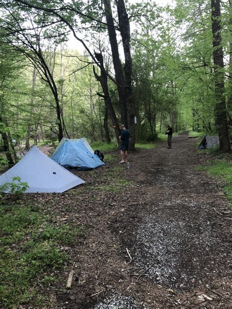 Some stealth camping along the Appalachian trail : camping