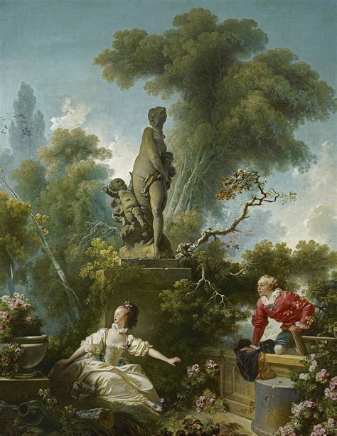 The Progress of Love Painting by Jean-Honore Fragonard | Pixels