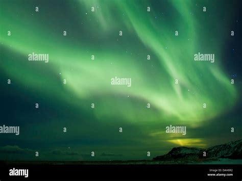 polar lights, Iceland Stock Photo - Alamy