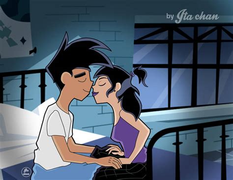 Danny and Sam-Kiss in teh room by ItaDreams on DeviantArt