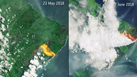 Big Island Hawaii Volcano Eruption 2018 - On saturday, a small ...