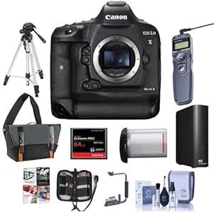 Amazon.com : Canon EOS-1DX Mark II Digital SLR Camera - Bundle with 64GB Compact Flash Card ...