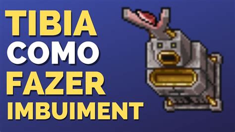 Tibia Como Fazer Imbuement - YouTube