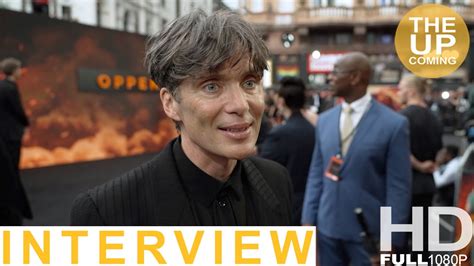 Cillian Murphy interview on Oppenheimer at London premiere - YouTube