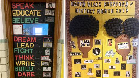 Black History Month Classroom Door Decoration Ideas | Houghton Mifflin ...