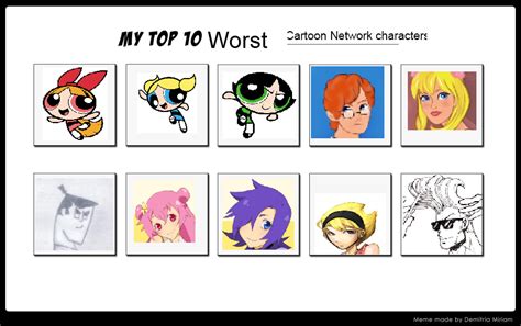 My Top 10 Worst Cartoon Network Characters by littledoegiuli95 on ...