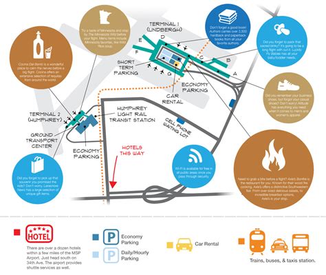 Msp Airport Parking Map