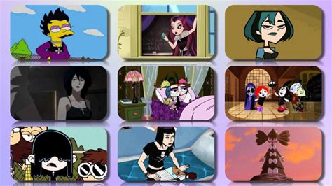 Top 33 Most Popular Goth Cartoon Characters