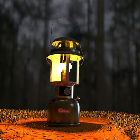 Vintage 3D Coleman Lantern :: Behance