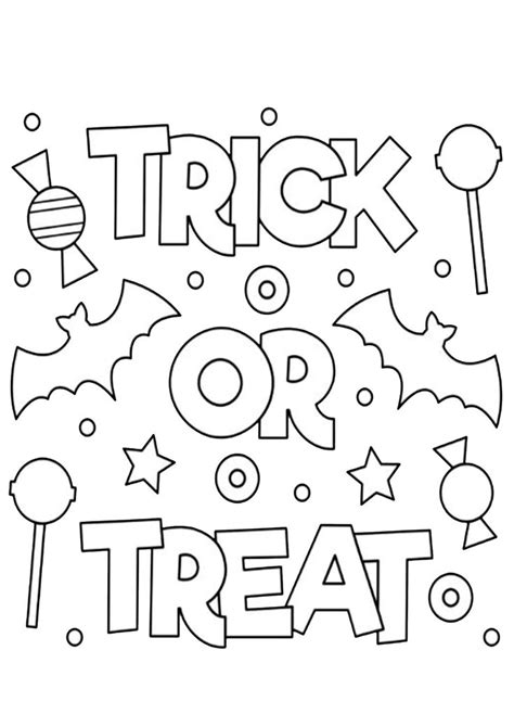 Free & Easy To Print Halloween Coloring Pages | Halloween coloring ...