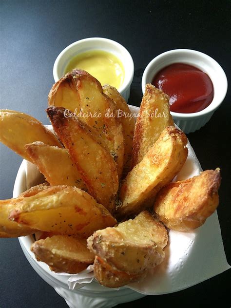 Receitas do Caldeirão : Batata que parece frita, mas é assada!