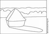Claude Monet Haystack Coloring Page  EnchantedLearningcom sketch template