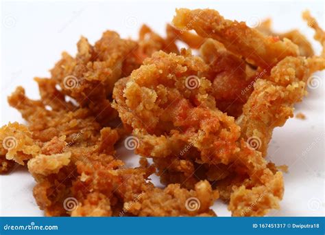 Jamur Goreng, Crispy Fried Mushrooms Isolated on White Stock Image ...