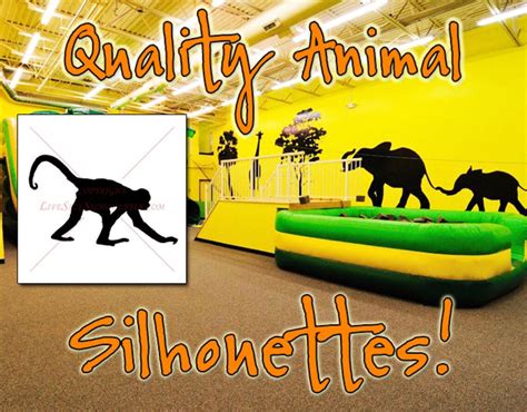 MONKEY Vinyl Decal, High Quality Detailed Wall Vinyl Silhouette, Wall Decal 30 - Etsy