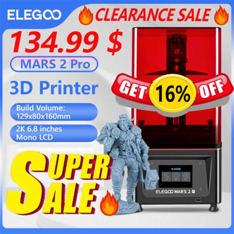 ELEGOO Mars 2 Pro - $124.39 at ebay.com