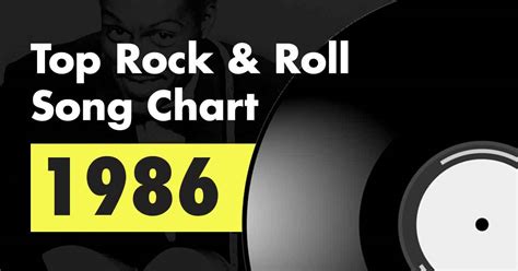 Top 100 Rock & Roll Songs of 1986