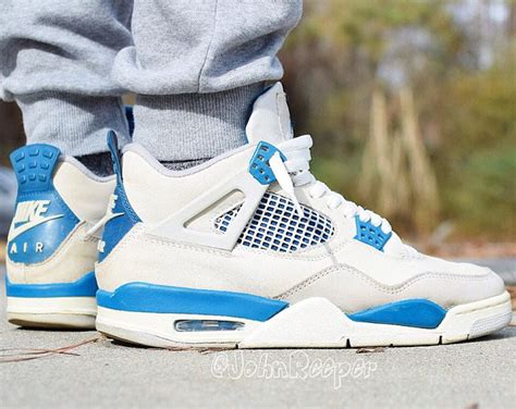 Air Jordan 4 Military Blue 2019 Release Date - Sneaker Bar Detroit