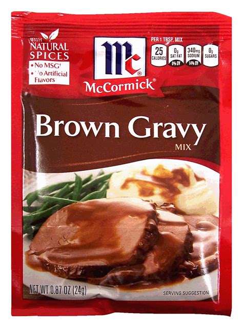 Groceries-Express.com Product Infomation for McCormick Gravy Mix Brown" 5210009860