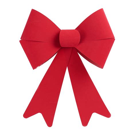 Holiday Time Red Velvet Bow Christmas Decoration, 14" x17" - Walmart.com