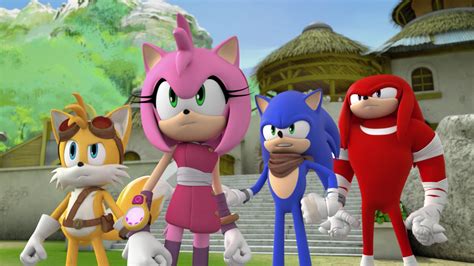 Image - S2E11 Sonic Tails Amy and Knuckles.png | Sonic News Network ...