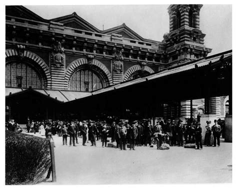 Today in 1900 the iconic Main Building at Ellis Island opened, built after the 1897 fire had ...