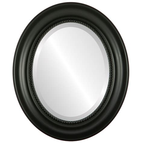 Decorative Black Oval Mirrors from $146 | Free Shipping