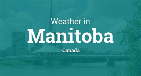 Weather in Manitoba, Canada