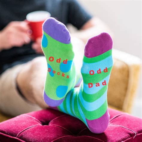 Personalised Spotty Stripy Odd Socks By HELLO LOVELY | notonthehighstreet.com