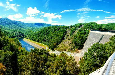 Fontana Dam, North Carolina Photograph by Leanne Etheridge