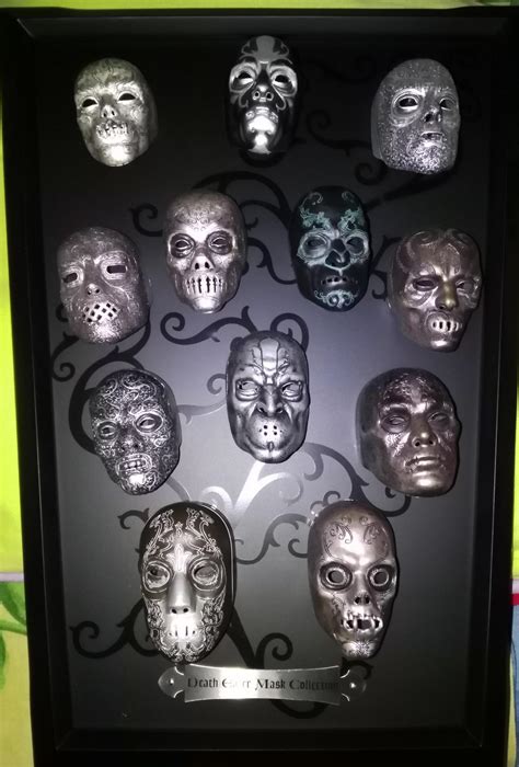 Finally i bought the Death Eaters Mini Masks Collection. : r/harrypotter