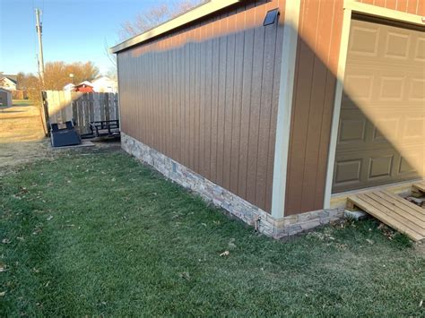 Sherry's Faux Stone DIY Garage Skirting - GenStone