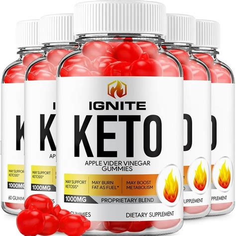 5 Pack Ignite Keto ACV Gummies - Official - Keto Ignite ACV Advanced Formula Plus Apple Cider ...