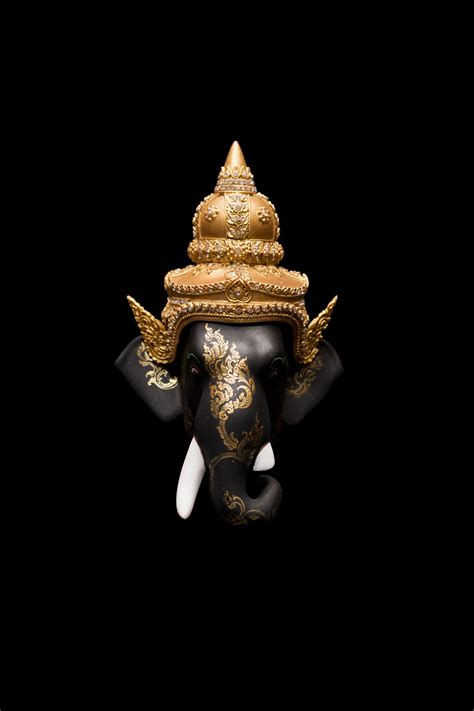 Ganesh Wallpaper Black Background