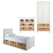 beds manila single storage bed & mattress