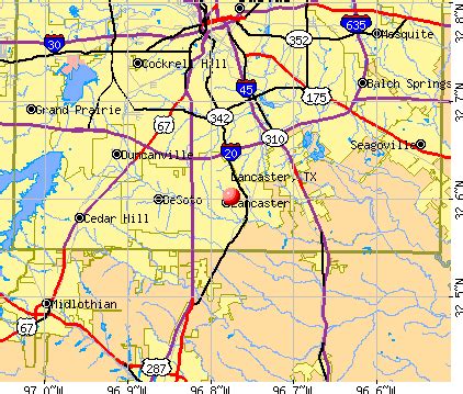 Lancaster, Texas (TX 75146) profile: population, maps, real estate ...