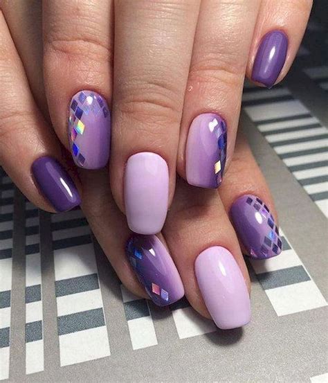 37 Most Eye Catching Beautiful Ombre Nail Art Ideas - Stiliuse.com | Purple nail art, Pretty ...