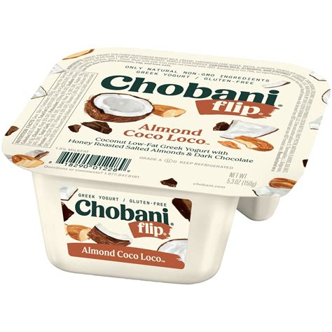 Chobani Flip Almond Coco Loco Low-Fat Greek Yogurt 5.3 oz | Shipt