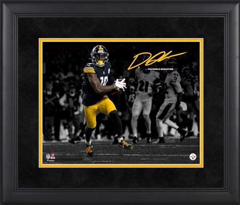 Dionte Johnson Steelers Custom Framed Photo | Pristine Auction