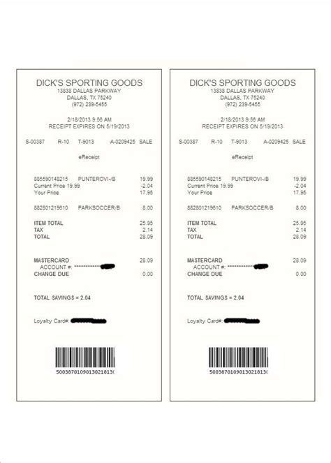 Sample Electronic Receipt Template in 2021 | Receipt template, Receipt ...