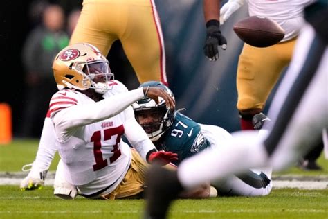 Quarterback injuries, self-inflicted penalties doom 49ers – Delco Times