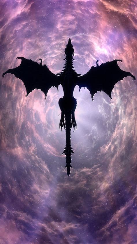 Skyrim Dragon Wallpapers Hd