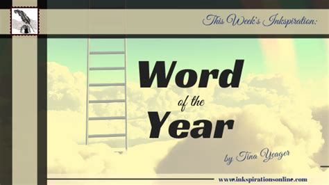 Word of the Year - Inkspirations Online