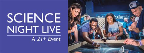 Adults-Only Science Night Live - It's Social! It's Science! It's 21+