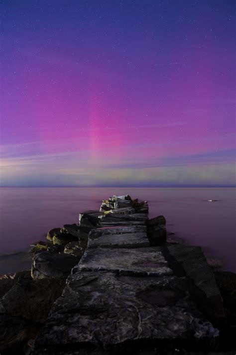 The Aurora Borealis hits Cleveland! (Vertical) - Professional Photographer in Cleveland